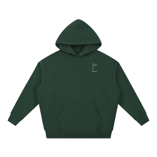 Philadelphia School Heavyweight Hoodie - Forest Green