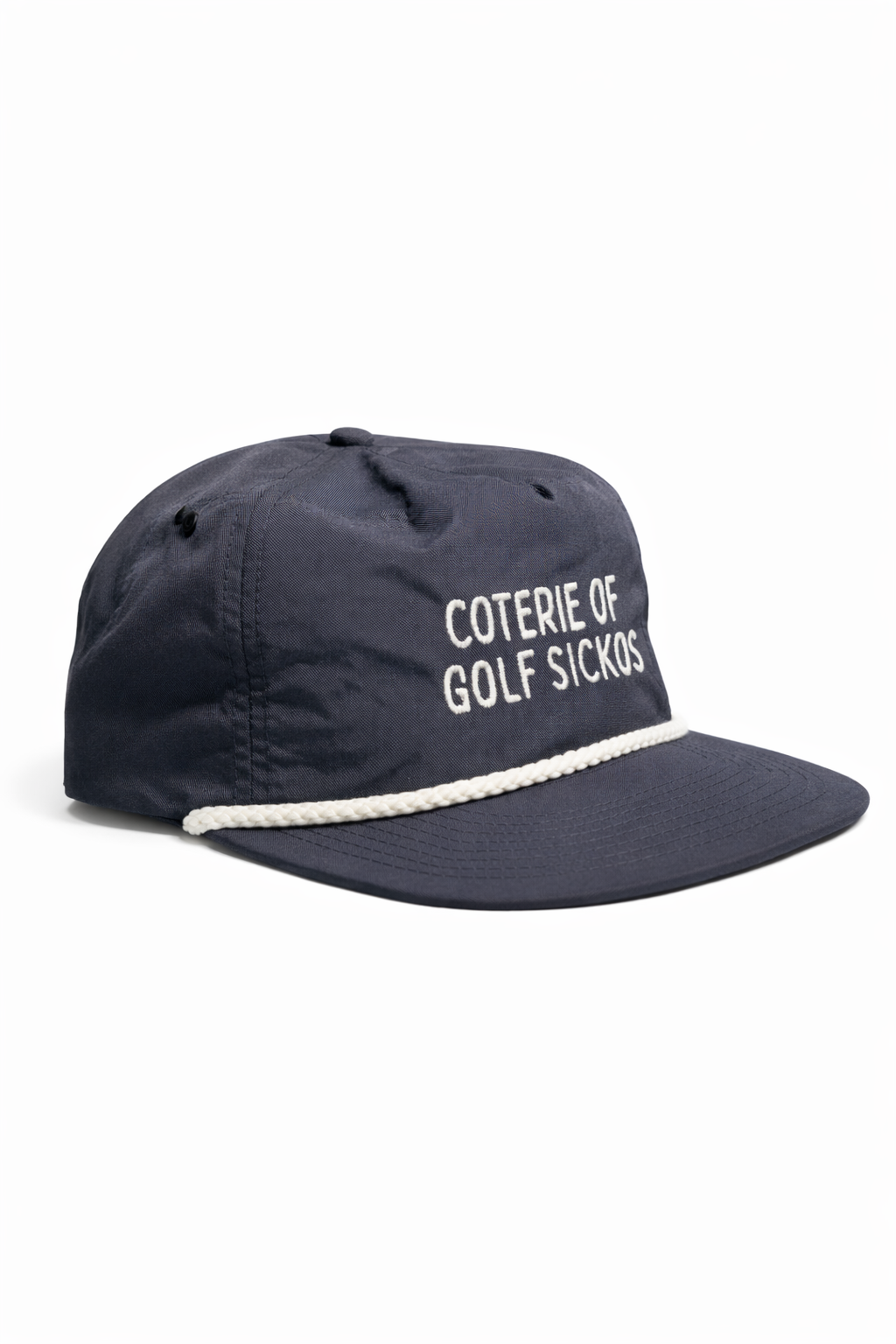 Coterie of Golf Sickos Rope Hat — Navy