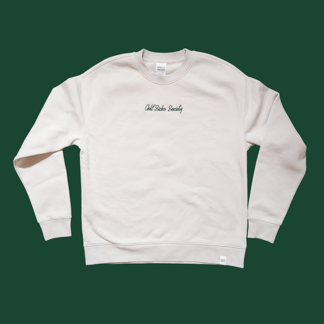 Golf Sicko Society Crew — Bone | Dispatch 001